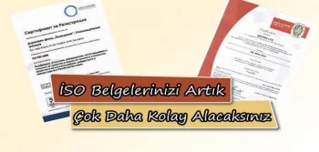 İso Belgelerinizi Çok Daha Kolay Alın