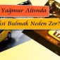 Yağmur Altında Taksi Bulmak Neden Zor